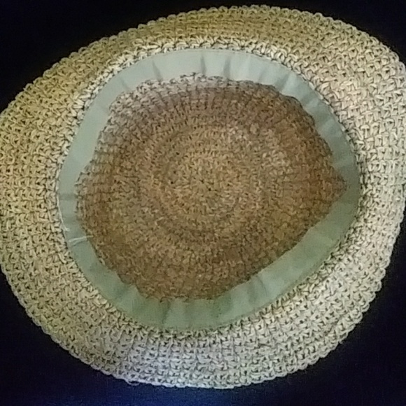 Straw hat with waxed string headband - Picture 4 of 4
